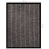 Doormat Striped Beige 40x60 cm - Durable & Stylish