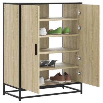 Shoe Cabinet Sonoma Oak - Stylish Storage Solution | HipoMarket