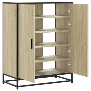 Shoe Cabinet Sonoma Oak - Stylish Storage Solution | HipoMarket