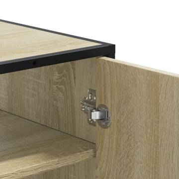 Shoe Cabinet Sonoma Oak - Stylish Storage Solution | HipoMarket