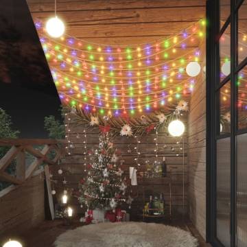 Globe Fairy String Lights 40m - 400 Colourful LEDs & 8 Functions