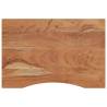 Rectangular Solid Wood Acacia Desk Top - 80x60 cm | HipoMarket