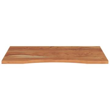 Rectangular Solid Wood Acacia Desk Top - 80x60 cm | HipoMarket