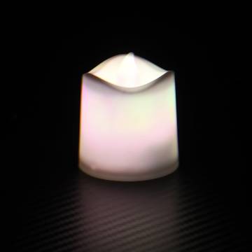 Flameless Electric Tea Lights 12 pcs - Colourful LED Candles