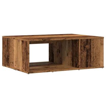 Coffee Table Old Wood - Stylish & Durable - 90x67x33 cm