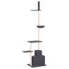 Floor to Ceiling Cat Tree - Dark Grey | Hipomarket