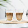 HI Latte Macchiato Glass Set - 2 Pcs | 400 ml Transparent