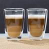 HI Latte Macchiato Glass Set - 2 Pcs | 400 ml Transparent