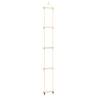 Kids Rope Ladder - Solid Wood & PE 30x168 cm | Hipo Market