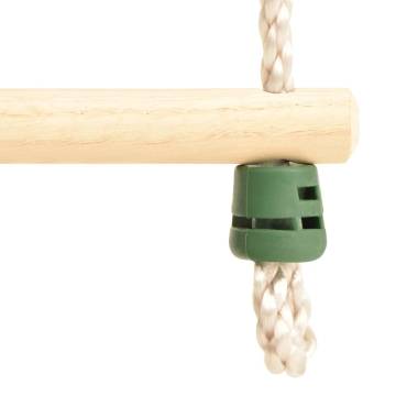 Kids Rope Ladder - Solid Wood & PE 30x168 cm | Hipo Market