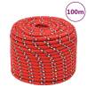 Boat Rope Red 14 mm 100 m Polypropylene Colour red Quantity in Package 1 Length 100 m Diameter 14 mm 