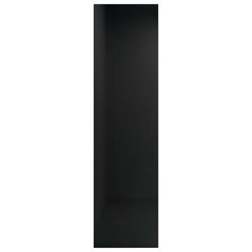 High Gloss Black Book & TV Cabinet - 36x30x114 cm | HipoMarket