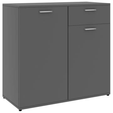 Stylish Grey Sideboard - 80x36x75 cm | HipoMarket