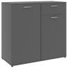 Stylish Grey Sideboard - 80x36x75 cm | HipoMarket