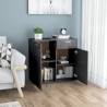 Stylish Grey Sideboard - 80x36x75 cm | HipoMarket