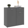 Stylish Grey Sideboard - 80x36x75 cm | HipoMarket