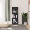 Stylish 3-Tier Grey Book Cabinet | Engineered Wood | HipoMarket