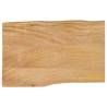 Live Edge Solid Wood Mango Table Top - 60x40 cm | HipoMarket