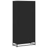 Bookcase Black 80.5x35x170.5 cm | Modern Engineered Wood Storage