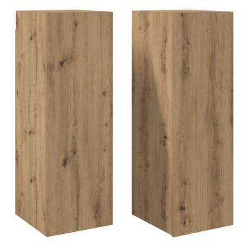 Stylish TV Cabinets 2 pcs Artisan Oak - Hipomarket