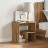 Bedside Cabinet Artisan Oak - Elegant & Durable | HipoMarket