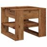 Old Wood Coffee Table - Engineered Wood 55.5x55x45 cm