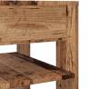 Old Wood Coffee Table - Engineered Wood 55.5x55x45 cm