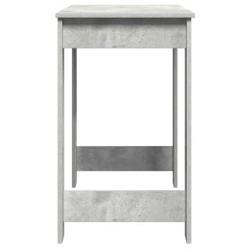 Concrete Grey Desk 100x45x75 cm | Durable Engineered Wood