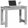  Desk Grey Sonoma 100x45x75 cm Engineered Wood Colour grey sonoma 