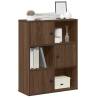  Bookcase Brown Oak 60x24x76.5 cm Engineered Wood Colour brown oak Quantity in Package 1 Height 76.5 cm Width 60 cm 