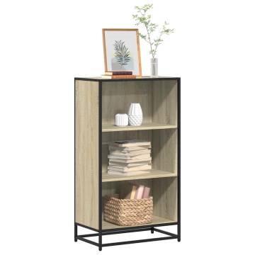 Book Cabinet Sonoma Oak - Stylish Storage Solution | HipoMarket