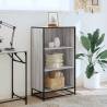 Grey Sonoma Book Cabinet - Stylish & Durable Storage Solution