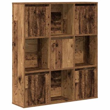 Stylish Old Wood Bookcase - 89x24x101.5 cm | HipoMarket