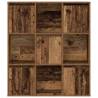 Stylish Old Wood Bookcase - 89x24x101.5 cm | HipoMarket