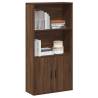  Bookcase Brown Oak 60x24x120 cm Engineered Wood Colour brown oak Quantity in Package 1 Height 120 cm 