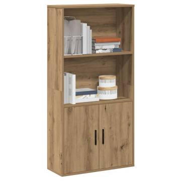 Artisan Oak Bookcase - Stylish & Functional Storage Solution