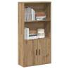  Bookcase Artisan Oak 60x24x120 cm Engineered Wood Colour artisan oak Quantity in Package 1 Height 120 cm 