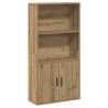 Artisan Oak Bookcase - Stylish & Functional Storage Solution