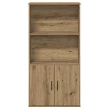 Artisan Oak Bookcase - Stylish & Functional Storage Solution