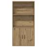 Artisan Oak Bookcase - Stylish & Functional Storage Solution