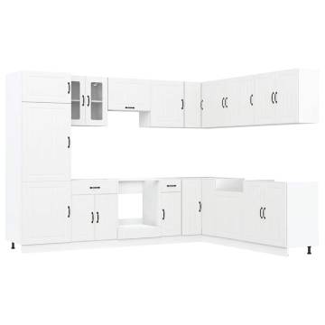 14 Piece Kitchen Cabinet Set Lucca - Elegant Storage Solution