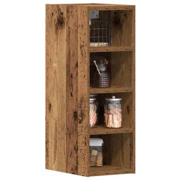 Hanging Cabinet Old Wood | Space-Saving Kitchen Storage