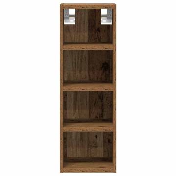 Hanging Cabinet Old Wood | Space-Saving Kitchen Storage