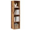 Book Cabinet TV Cabinet in Old Wood - Stylish Storage Solution