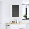 Kalmar Black Kitchen Wall Cabinet - Stylish Storage Solution