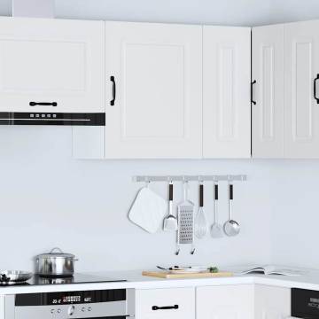 Kalmar White Kitchen Wall Cabinet - Ample Storage & Style