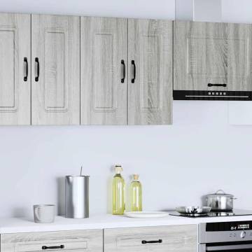 Kalmar Grey Sonoma Kitchen Wall Cabinet - Stylish Storage Solution