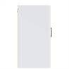 Kalmar White Kitchen Wall Cabinet with Glass Door - HipoMarket