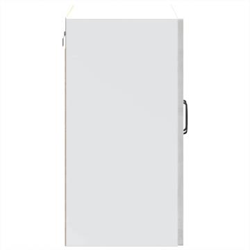 Kalmar Kitchen Wall Cabinet - Concrete Grey - Ample Storage