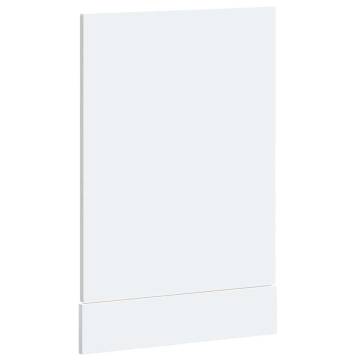 Kalmar White Dishwasher Panel - Durable Engineered Wood